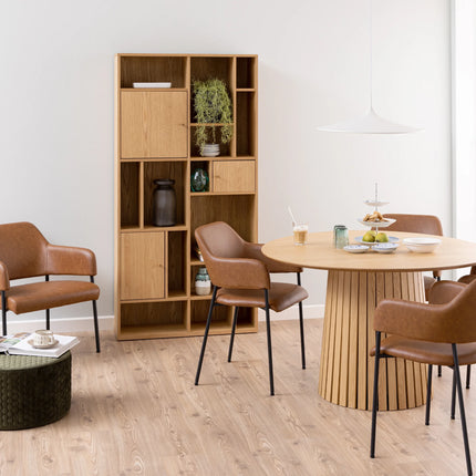 Rangoon - 3 Door Large Bookcase