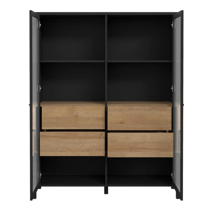 High Rock - Extra Wide Display Cabinet