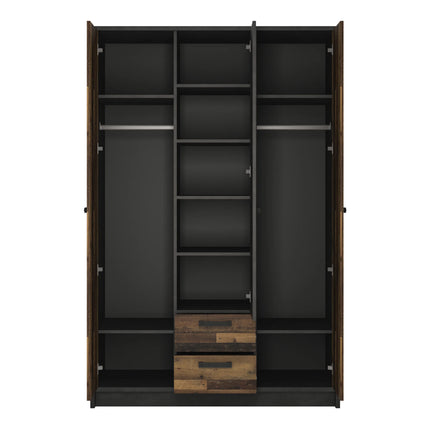 Brooklyn - 3 Door Wardrobe with 2 Drawers