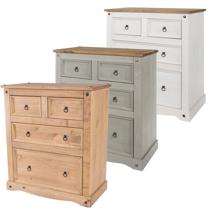 Corona - Chest of Drawers - 4 Drawer Traditional