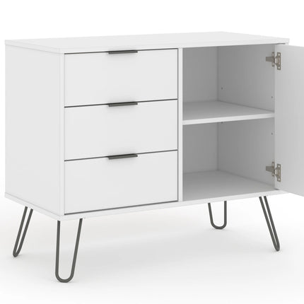 Augusta - Sideboard - 1 Door 3 Drawer & Hairpin Legs