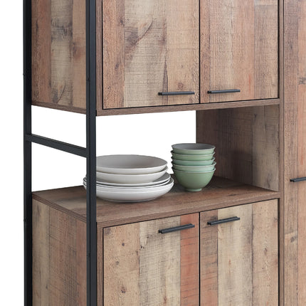 Stretton - Kitchen Cabinet - 5 Doors - Rustic Oak
