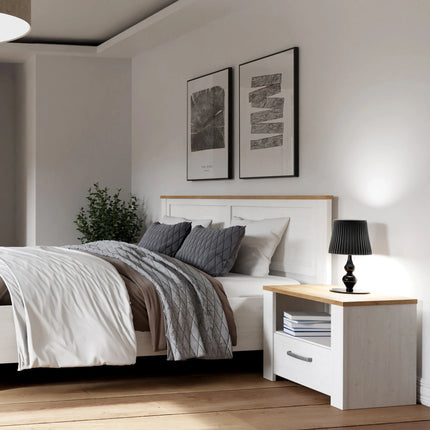 Bohol 1 Drawer Wall Mounted Bedside – Provensal Design, Choice Of Finishes