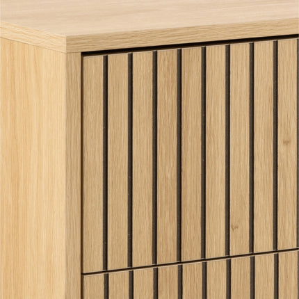 Albany Wide Chest of Drawers 6 Drawers Oak Effect 158cm
