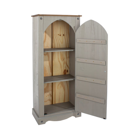 Corona White - Sideboard - 1 Door with Arched Detail