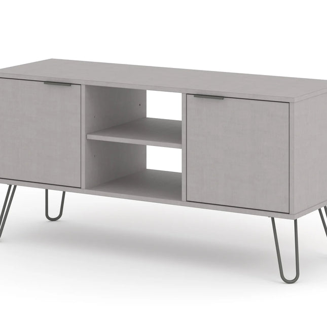 Augusta - TV Unit - 2 Door & Metal Hairpin Legs