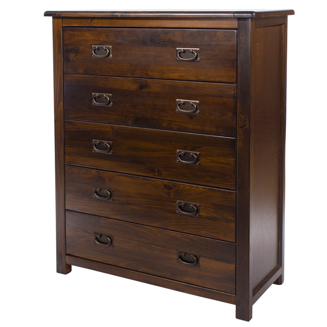 Boston - Chest of Drawers - 5 Drawer Traditional
