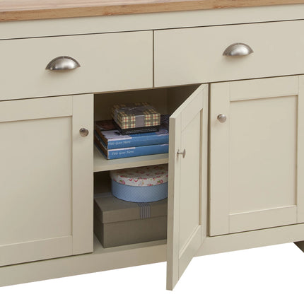 Lisbon - Set - 3 Door TV Unit, 3 Drawer Sideboard, Coffee Table