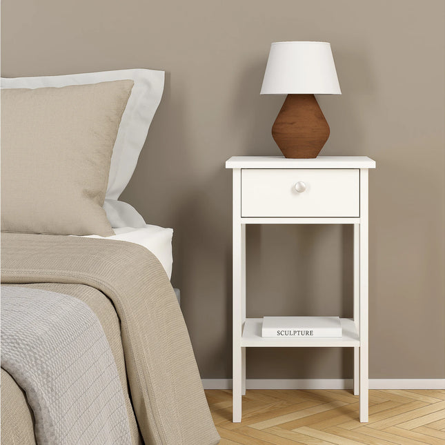 Madrid - Bedside Table with 1 Drawer