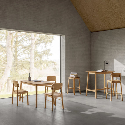 Barlow - Oak Bar Stool Set of 2
