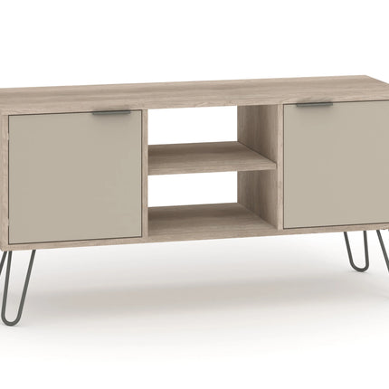 Augusta - TV Unit - 2 Door & Metal Hairpin Legs