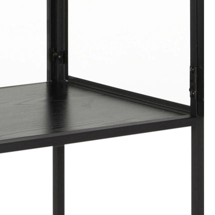 Seaford - Tall Metal 2 Door Display Cabinet
