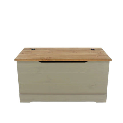 Corona - Storage Trunk - Solid Pine Lift Lid