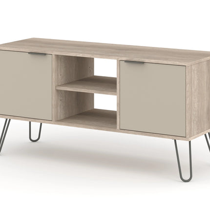 Augusta - TV Unit - 2 Door & Metal Hairpin Legs