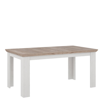Illoppa - Dining Table Extended in Oak Nelson/Snowy Oak