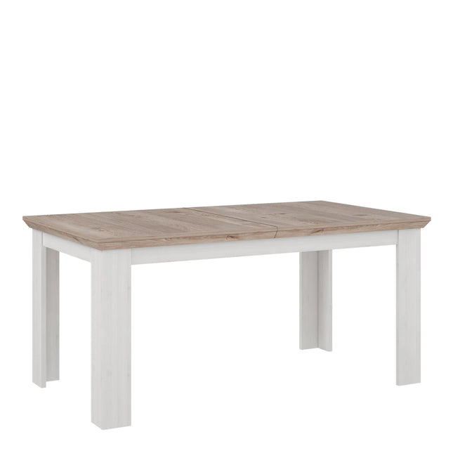 Illoppa - Dining Table Extended in Oak Nelson/Snowy Oak