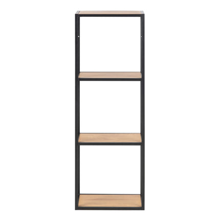 Seaford - Black Metal Wall Shelf
