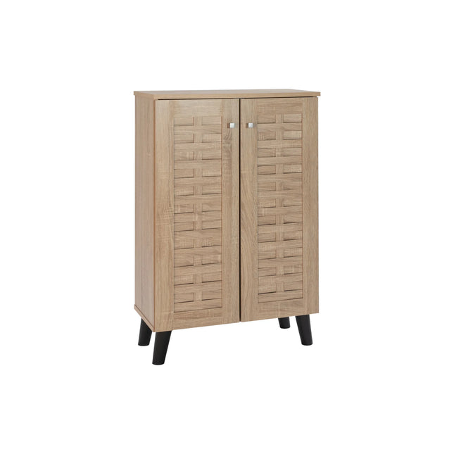 Essentials 2 Door Shoe Cabinet - Compact Storage Solution for Modern Homes