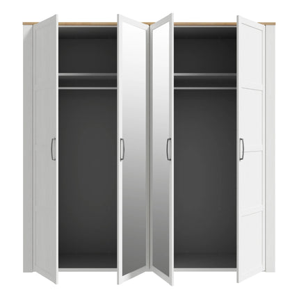 Bohol - 2 Door 2 Mirrored Door Wardrobe