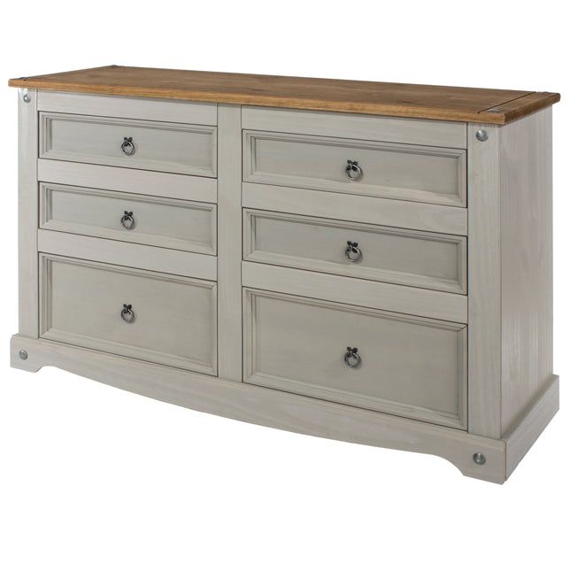 Corona - Chest of Drawers - 6 Drawer Traditional