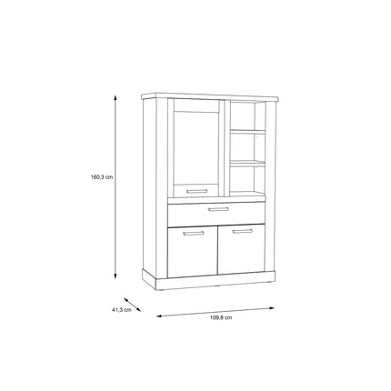 Corona - Display Cabinet