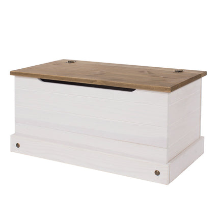 Corona - Storage Trunk - Solid Pine Lift Lid