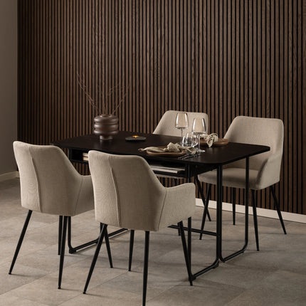 Darlington - Dining Table in Black