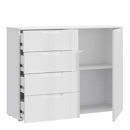 Sienna - 4 Chest of Drawers 1 Door