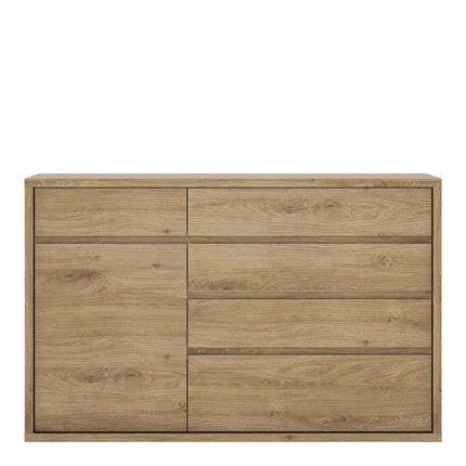 Shetland - 1 Door 5 Drawer Cupboard
