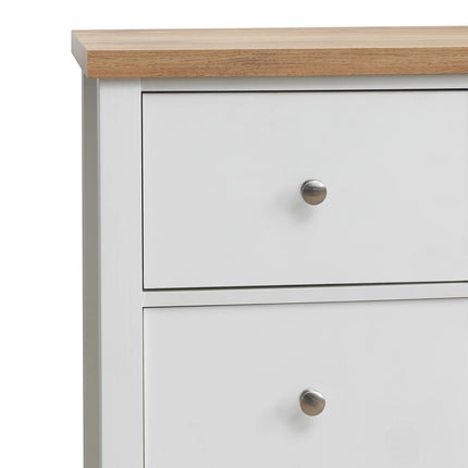 Astbury - 5 Drawer Chest - White