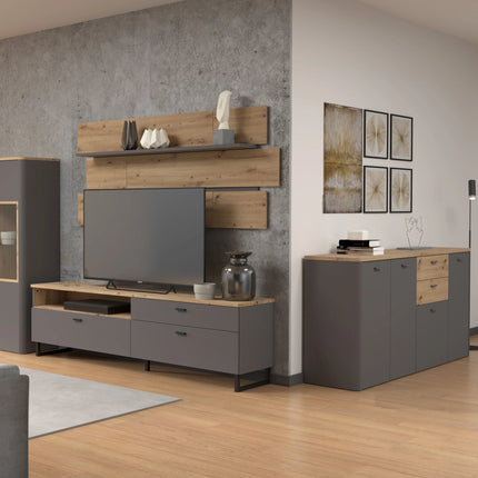 Klara - 4 Door 2 Drawer Chest