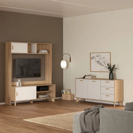 Ikast - Sideboard 2 Doors + 3 Drawers