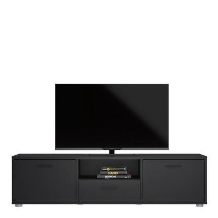 Media TV Unit With 2 Doors & 1 Drawer – Choice Of Sizes & Finishes