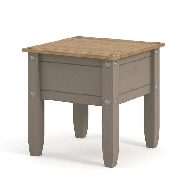 Corona - Side Table - 1 Drawer Traditional Pine Occasional