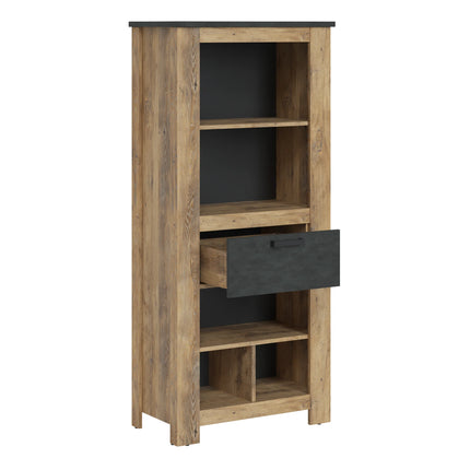 Rapallo - 1 Drawer Bookcase