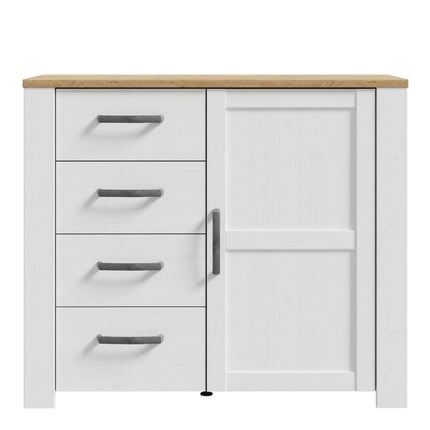 Bohol 1 Door 4 Drawer Chest – Provensal Storage, Choice Of Finishes