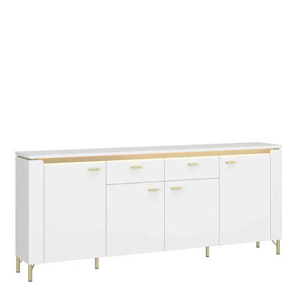 Lazio - Sideboard 4 Door 2 Drawer