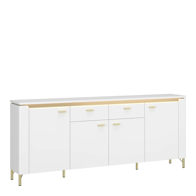 Lazio - Sideboard 4 Door 2 Drawer