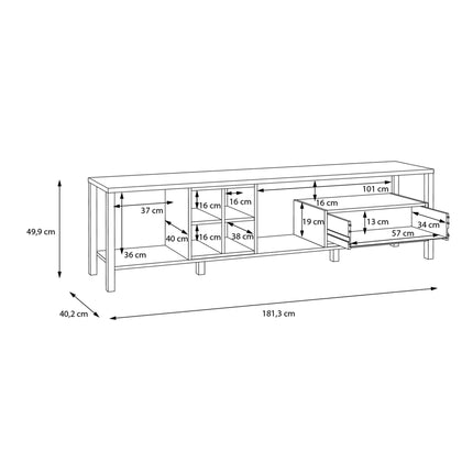 High Rock - Wide TV Unit