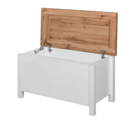 Astbury - Blanket Box - White