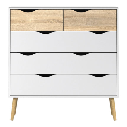 Oslo - Chest of 5 Drawers (2+3)