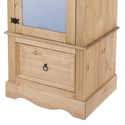 Corona - Wardrobe - 1 Door 1 Drawer Mirrored