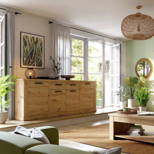 Corona - 4 Door 2 Drawer Sideboard