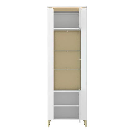 Lazio - Vitrin 1 Door Cabinet