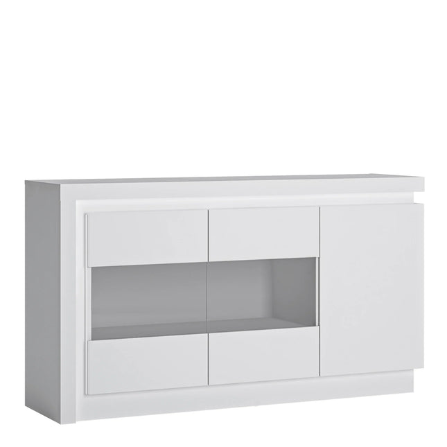 Lyon - 3 Door High Gloss Sideboard (Including Led Lighting)