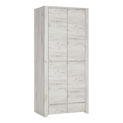 Angel - 3 Piece Set, Nightstand, Chest and 2 Door 2 Drawer Wardrobe