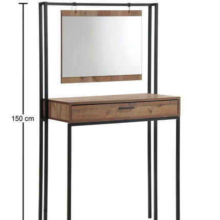 Stretton - Dressing Table - Mirror - Rustic Oak