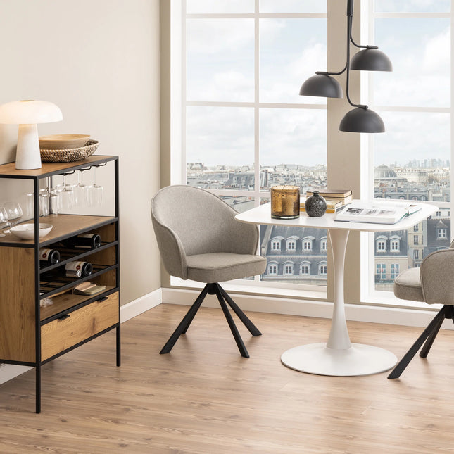 Malta - Large Square Dining Table 90x75cm