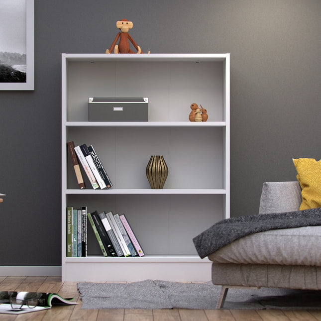 Basic - Low Wide Bookcase