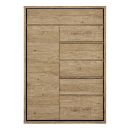 Shetland - 1 Door 6 Drawer Cupboard
